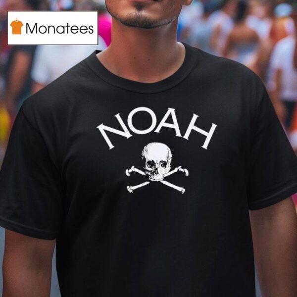 Noah Jolly Roger Logo Skull T Shirt