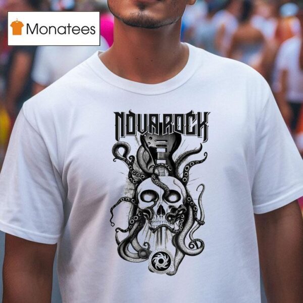 Nova Rock Festival Sword Skull T Shirt