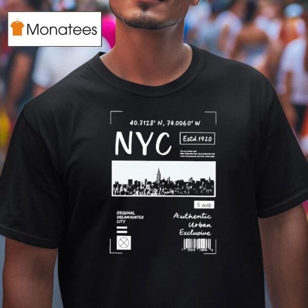 Nyc Estd Authentic Urban Exclusive T Shirt