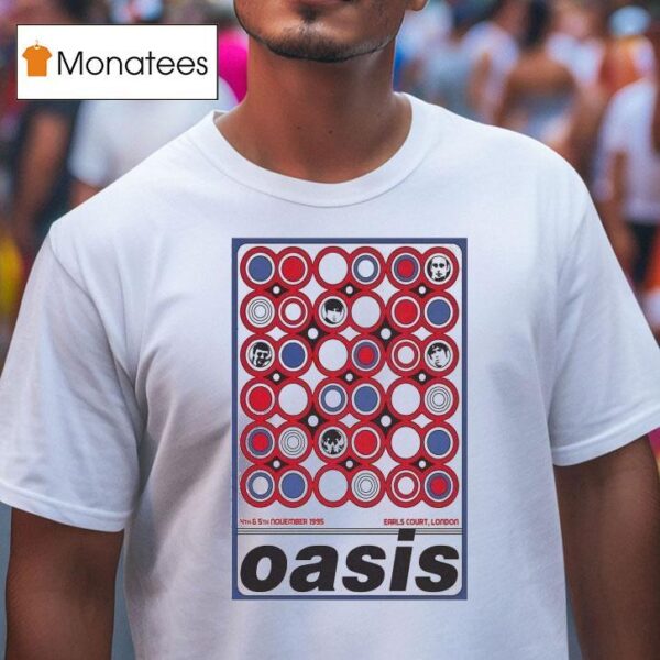 Oasis Earls Court London Uk T Shirt