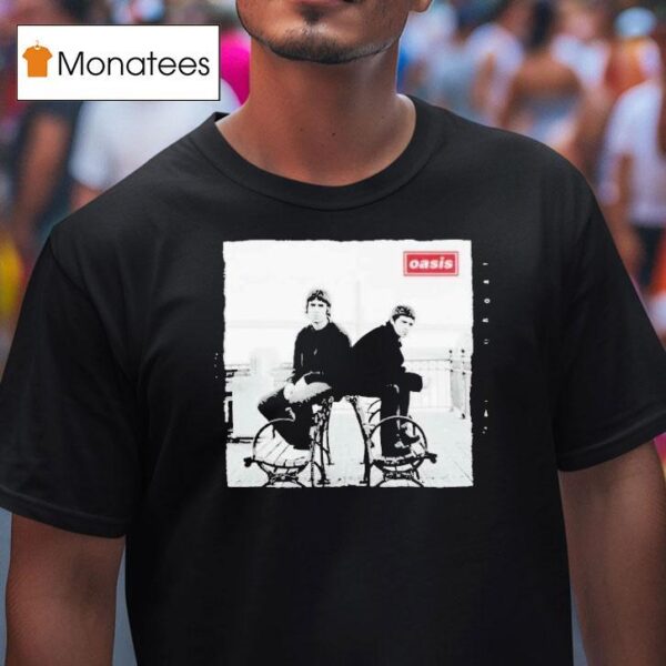 Oasis Live Tour Film Photo Chairs T Shirt