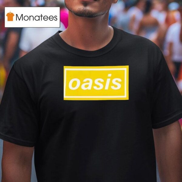 Oasis Live In Manchester Heaton Park T Shirt