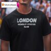 Oasis London Wembley Stadium T Shirt