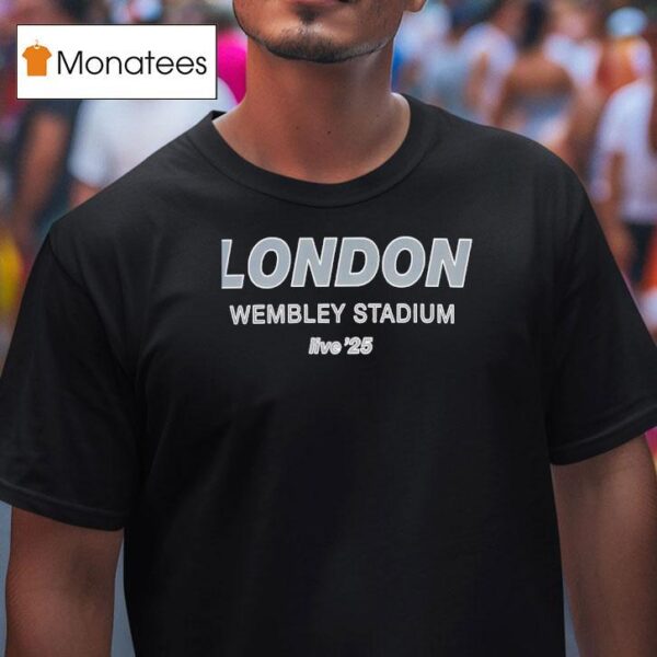 Oasis London Wembley Stadium T Shirt