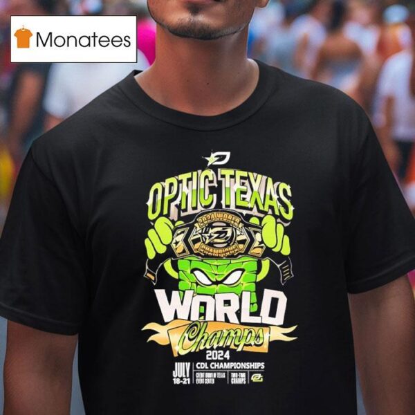 Optic Texas Gaming Cdl Champs T Shirt