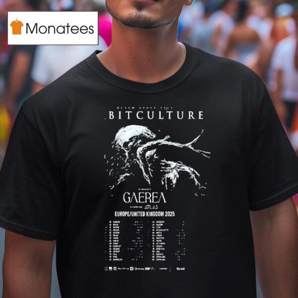 Orbit Culture Death Above Life With Gaerea X Atlas Support Eu Uk Tour Dates T Shirt