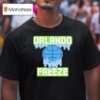 Orlando Freeze Basketball Pixel T Shirt