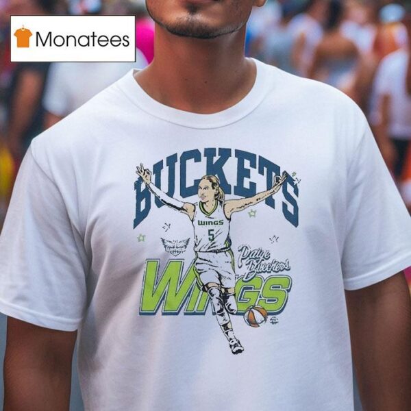 Paige Bueckers Buckets Dallas Wings T Shirt