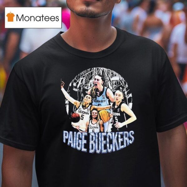 Paige Bueckers Uconn Huskies Basketball Retro T Shirt