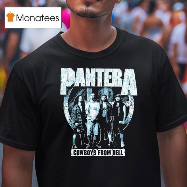 Pantera Cowboys From Hell Tour Dates Photo T Shirt