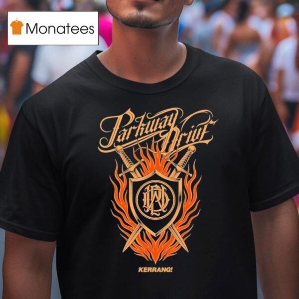 Parkway Drive X Kerrang Swords T Shirt