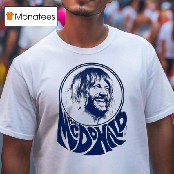 Paul Mcdonald Portrai T Shirt