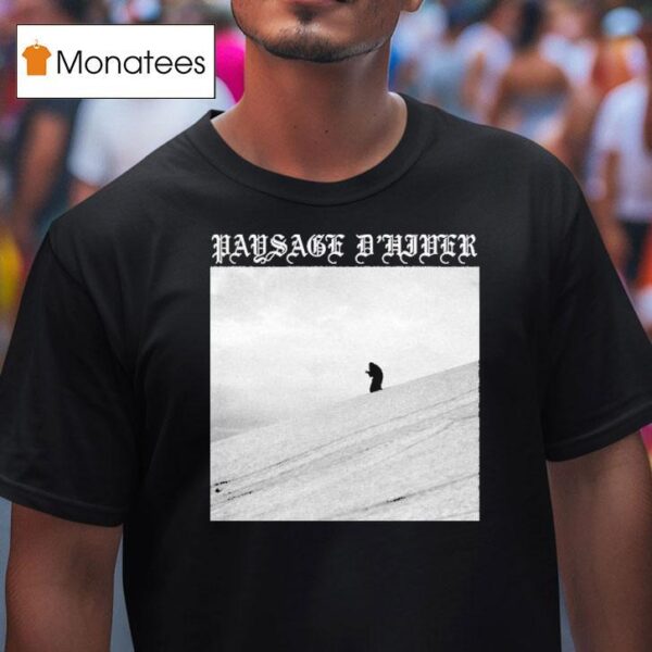 Paysage D Hiver The Path T Shirt