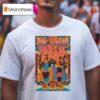 Pearl The Oysters Tour July Sacramento Ca T Shirt