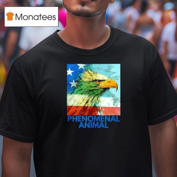 Phenomenal Patriotic Eagle T Shirt