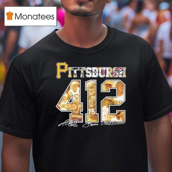 Pittsburgh Pirates Legends Signatures T Shirt