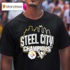 Pittsburgh Slers X Pittsburgh Peaguins Sl City Champions T Shirt