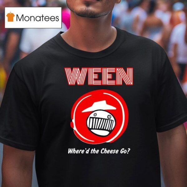 Pizza Hut Ween Where D The Cheese Go T Shirt