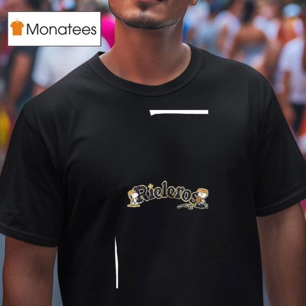 Playera Rieleros De Aguascalientes X Peanuts T Shirt