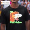 Pleasures Pet Noise Dog T Shirt