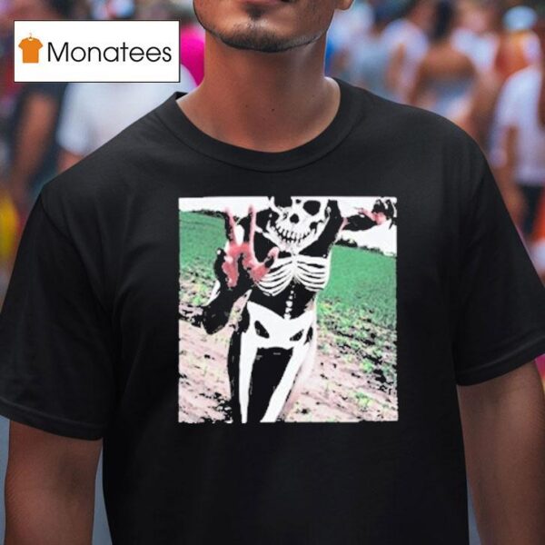 Pleasures Skeleton T Shirt