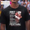 Post Festival Hifi Indy Indianapolis Indiana Tour Rose T Shirt