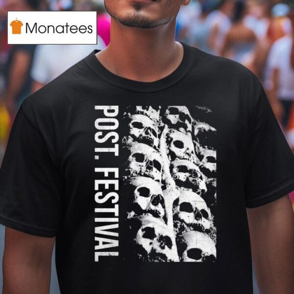 Post Festival Skulls T Shirt