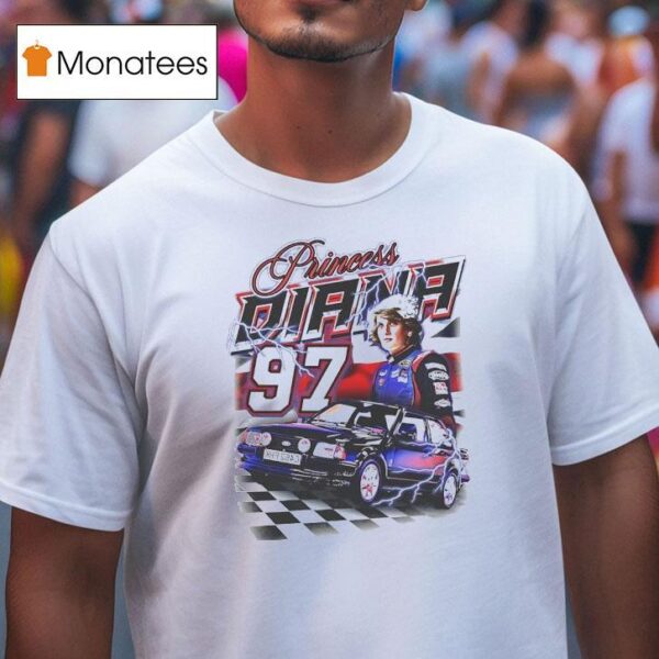 Princess Diana Racing Lightning T Shirt