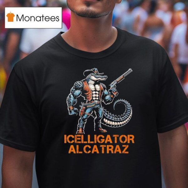 Prison Icelligator Alcatraz T Shirt