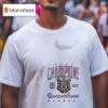 Queensland Maroons State Champions United In Maroon Back To Back To Back To Back Logo T Shirt