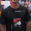 Racing To Rocket City Trash Pandas X Landon Huffman Graphic Signature T Shirt
