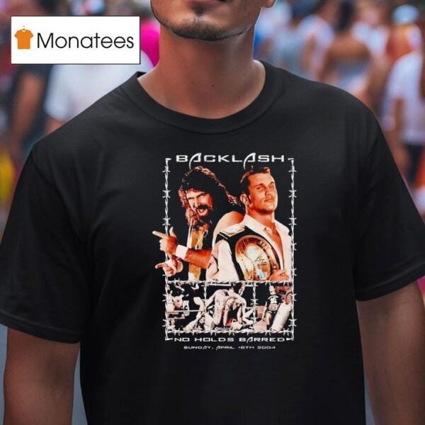 Randy Orton Vs Cactus Jack Backlash No Holds Barred Vintage T Shirt