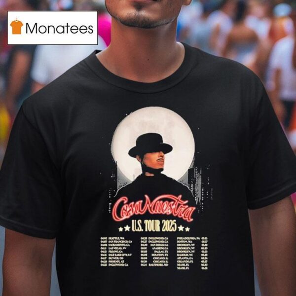 Rauw Alejandro Us Cosa Nuestra World Tour T Shirt