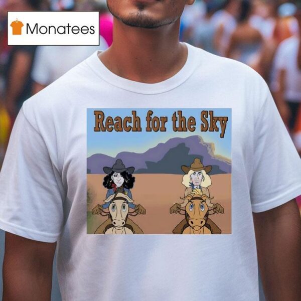Reach For The Sky Riding Horse T Shirt