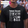 Rebel Scum May The Force Be With You T Shirt