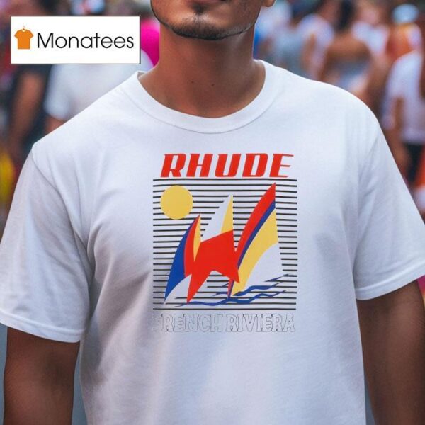 Rhude French Riviera New T Shirt
