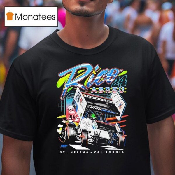 Rico Abreu Big Picture St Helena California T Shirt