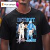 Riley Greene And Jared Goff Detroit Tigers X Detroit Lions Signatures T Shirt