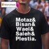 Rima Hassan Wearing Motaz Bisan Wae L Saleh And Plestia T Shirt