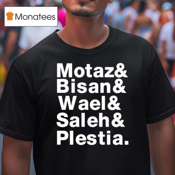 Rima Hassan Wearing Motaz Bisan Wae L Saleh And Plestia T Shirt