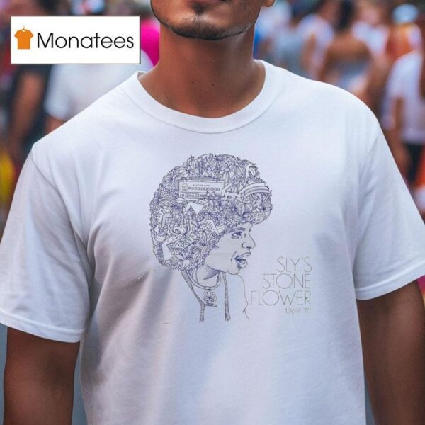Rotter And Friends Sly Stone Flower T Shirt