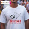 Rush Roll The Bones Skull Tour T Shirt