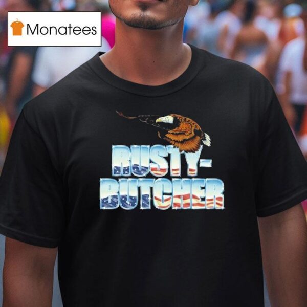 Rusty Butcher Shiny Eagle T Shirt