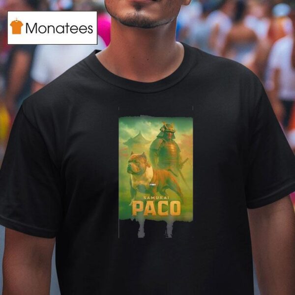 Samurai Paco American Bully T Shirt