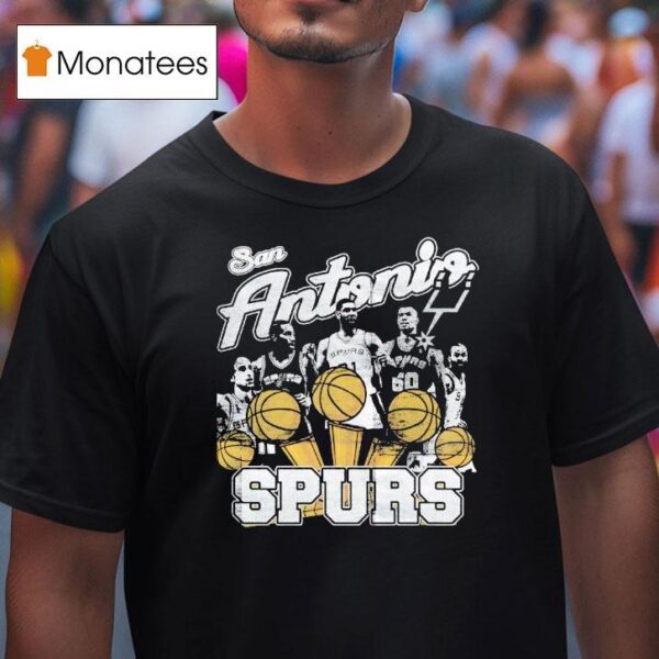 San Antonio Spurs Team Nba Vintage T Shirt