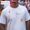 San Francisco Giants Quad Legacy Earn Your Stripes Helme T Shirt