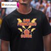 San Francisco Surge Basketball Pixel T Shirt