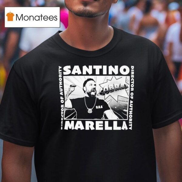 Santino Marella Cobra Comic T Shirt