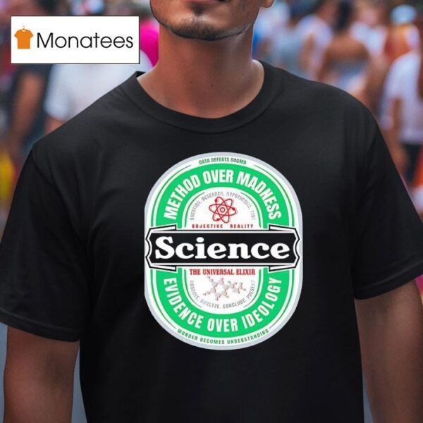 Science The Universal Elixir Logo Parody T Shirt