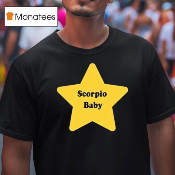 Scorpio Baby Star T Shirt